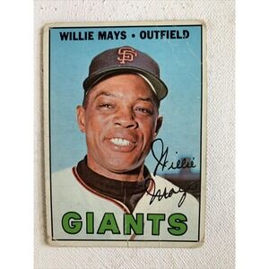 1967 Topps - #200 Willie Mays VG
